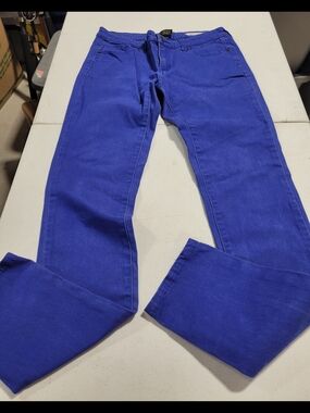 Chor Cobalt Blue Straight-Leg Pants